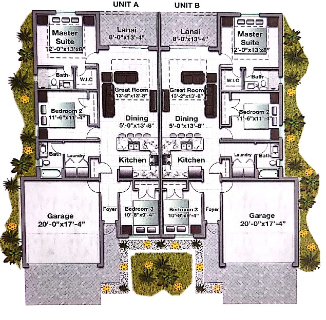 The Rue Duplex Plan